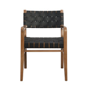 Noble House modern upholstered side dining chair with sleek design and cushioned seat for contemporary dining rooms.