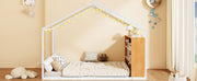 Bed House Frame With Shelves And Lights - R&R Furniture Gallery (Fountain Valley, CA)
