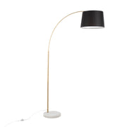 Lumi Source March contemporary floor lamp with sleek design and elegant finish, standing tall with a modern aesthetic.