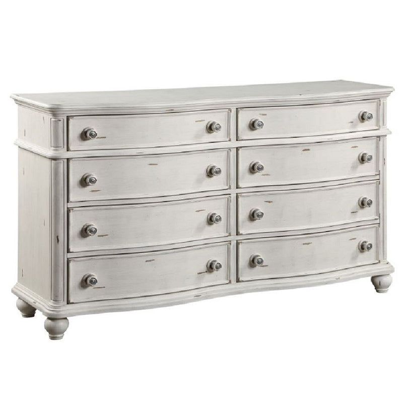 Jaqueline - Dresser - Antique White - R&R Furniture Gallery (Fountain Valley, CA)