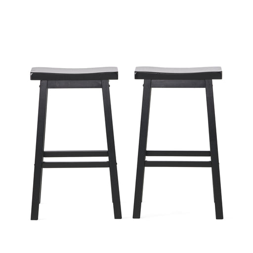 Saddle Stool - Black - R&R Furniture Gallery (Fountain Valley, CA)
