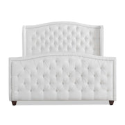 Marcella - Upholstered Shelter Headboard Bed Set - R&R Furniture Gallery (Fountain Valley, CA)