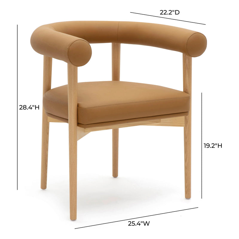 Spara - Faux Leather Dining Chair - R&R Furniture Gallery (Fountain Valley, CA)