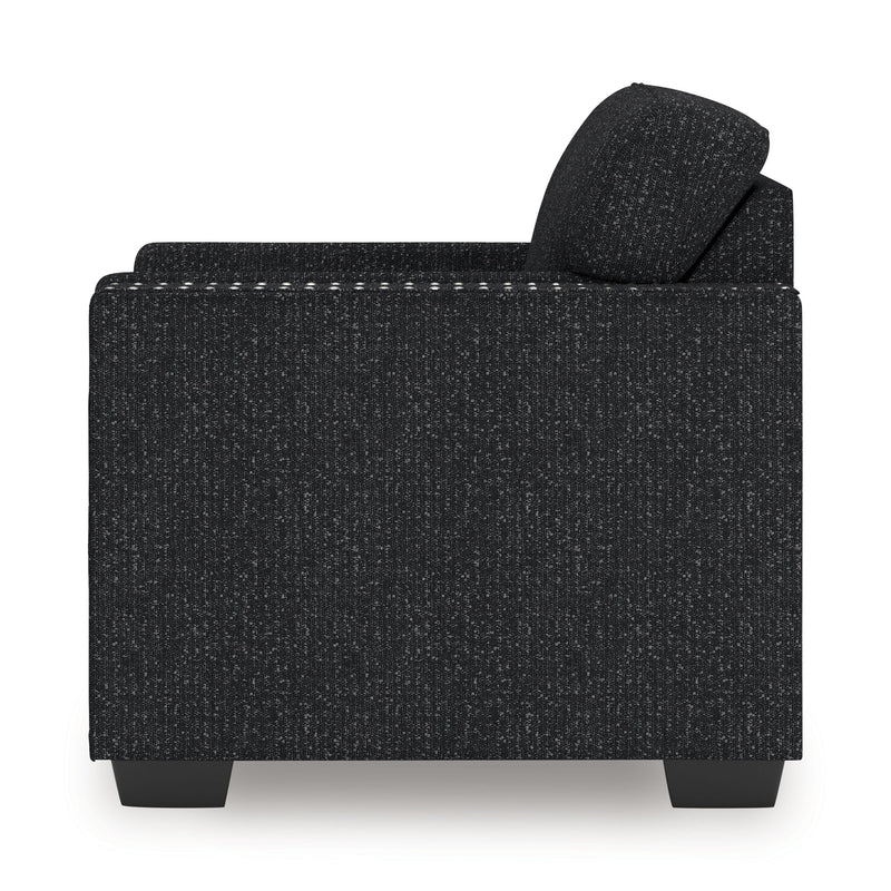 Jasmine Peaks - Chair - Coal - R&R Furniture Gallery (Fountain Valley, CA)