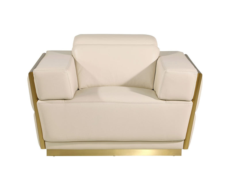1111 - 3-Piece Sofa Set With Adjustable Headrest