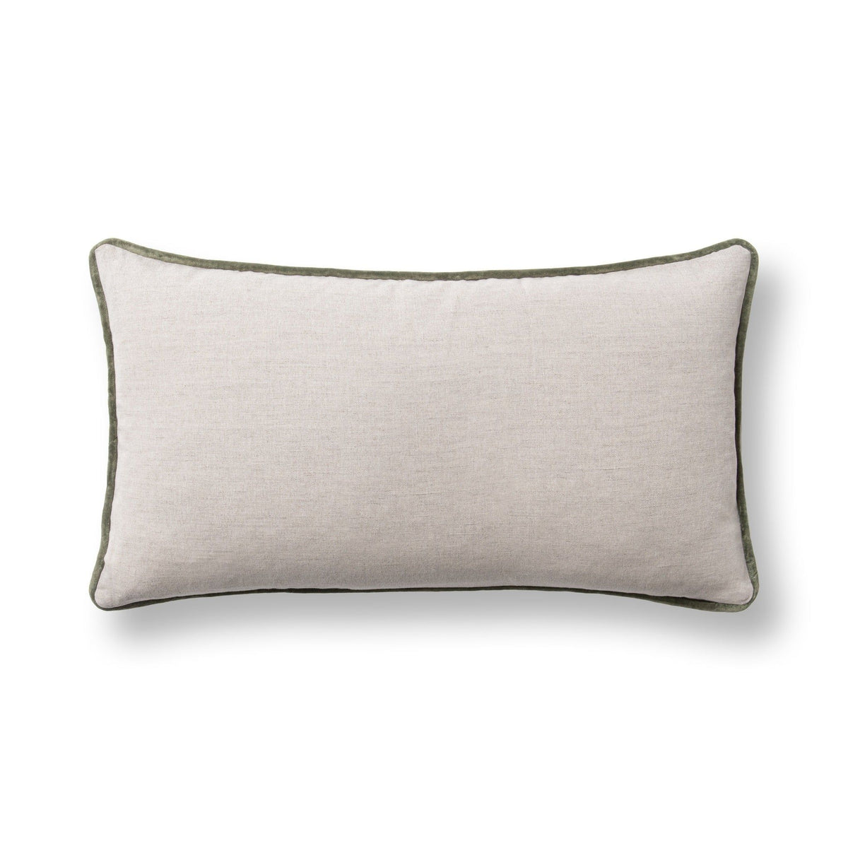 TD Belcourt 14" x 26" Pillow - Floral Multi / Olive Green - R&R Furniture Gallery (Fountain Valley, CA)