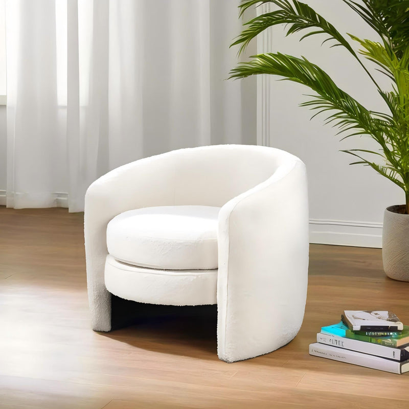 Avalon - Lounge Chair - White - R&R Furniture Gallery (Fountain Valley, CA)