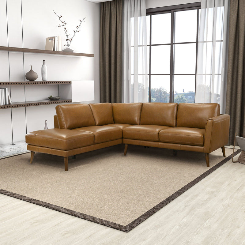 Benson - Sectional Sofa With Chaise - R&R Furniture Gallery (Fountain Valley, CA)