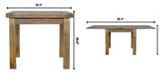 Extendable Butterfly Dining Table - Oak - R&R Furniture Gallery (Fountain Valley, CA)