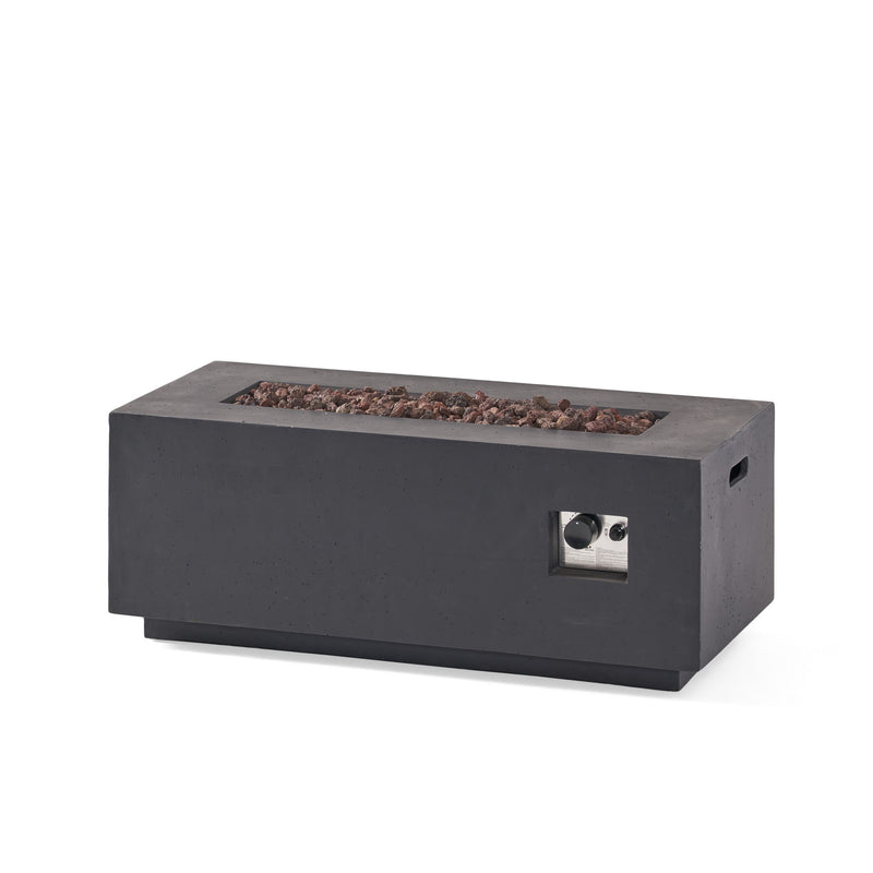 Contemporary Outdoor 40, 000 Btu Propane Fire Pit