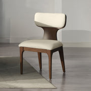 Koen - Side Chair (Set of 2) - Beige / Brown Oak - R&R Furniture Gallery (Fountain Valley, CA)
