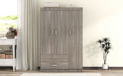 3 Door Wardrobe With 2 Drawers - R&R Furniture Gallery (Fountain Valley, CA)