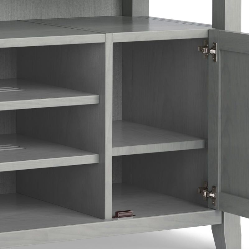 Amherst - TV Media Stand, Handcrafted - R&R Furniture Gallery (Fountain Valley, CA)