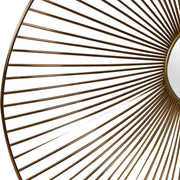 Set of three gold metal wall art pieces by Uttermost, modern wall decor with intricate cut-out designs for stylish interior decoration.