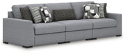 Benchcraft Bealton sectional sofa in a modern stationary sectional design with plush cushions and neutral upholstery.