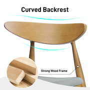 Ergonomic Back Dining Chairs (Set of 2) - R&R Furniture Gallery (Fountain Valley, CA)