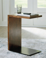 Wimshaw - Accent Table - Brown / Black - R&R Furniture Gallery (Fountain Valley, CA)
