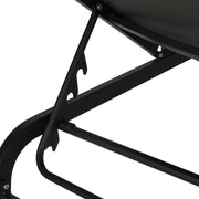 Noble House Finn outdoor chaise lounge with modern design, featuring cushioned seating and a sleek metal frame for outdoor relaxation.