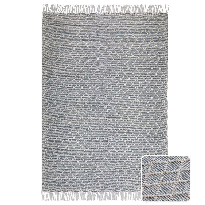 Simpli-Home Ogden 6x9 ivory area rug with intricate patterns, soft texture, and classic design for living room or bedroom decor.