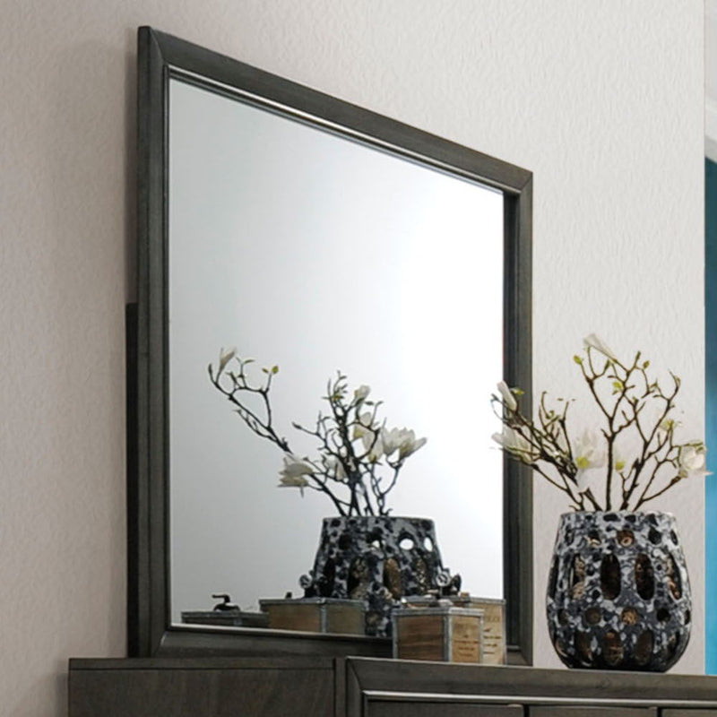Carine II - Mirror - Gray - R&R Furniture Gallery (Fountain Valley, CA)