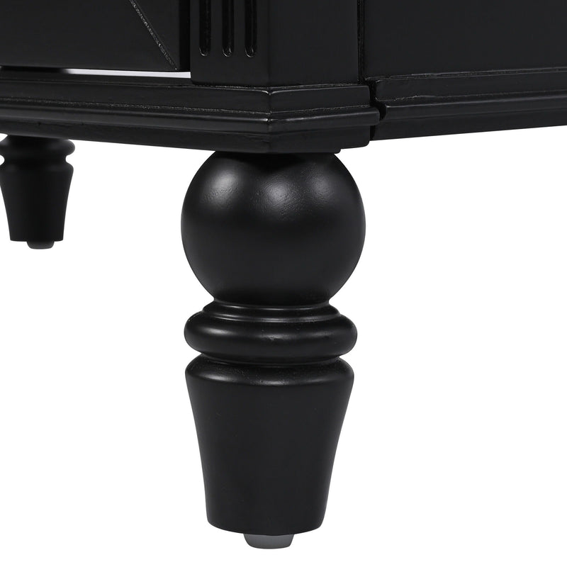 30" Bathroom Vanity With Sink, 3 Drawers, Adjustable Feet - R&R Furniture Gallery (Fountain Valley, CA)