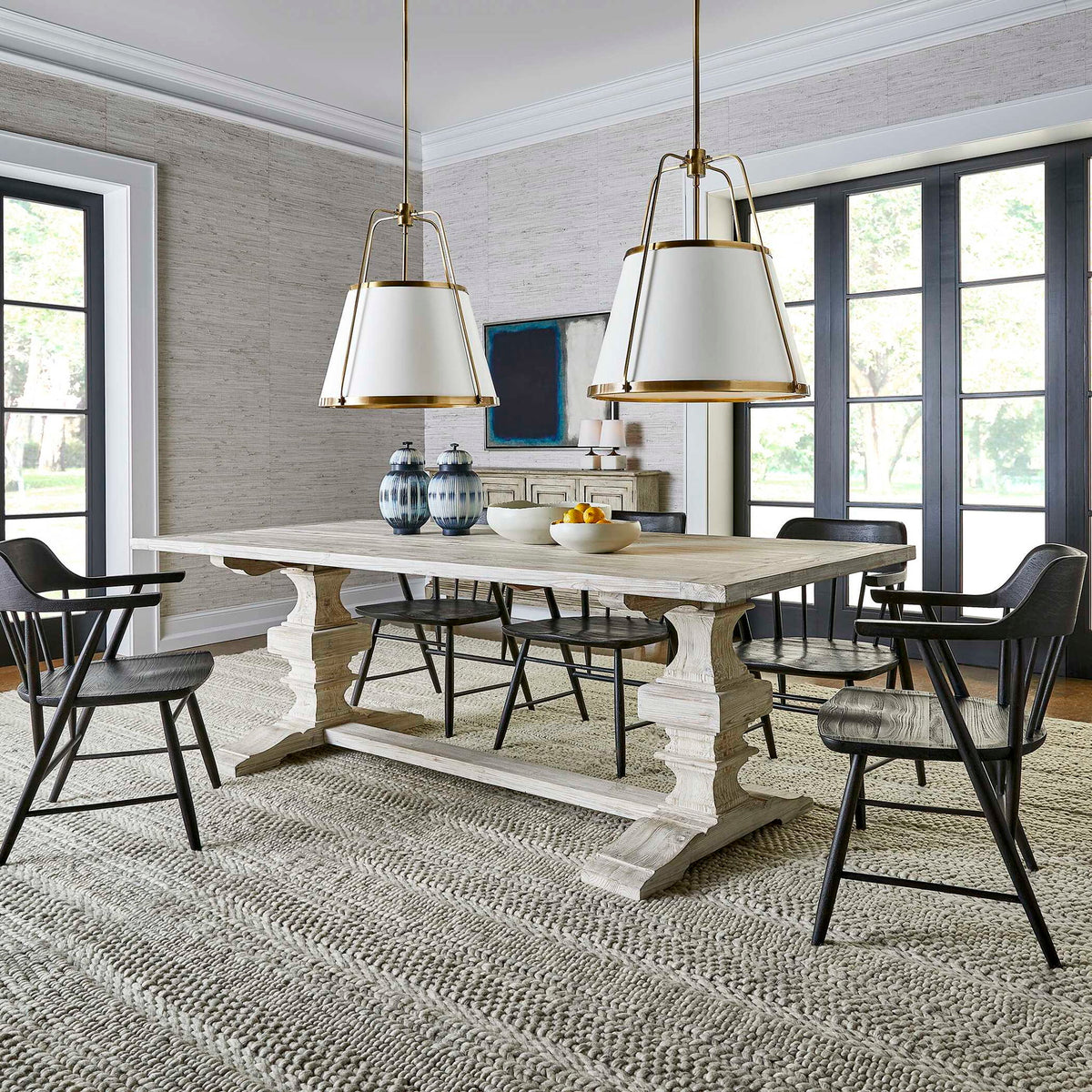 Leather Classic - 4 Light Pendant