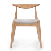 Elegant Dining Chairs With Ergonomic Backrest & Comfort Cushions (Set of 2) - R&R Furniture Gallery (Fountain Valley, CA)