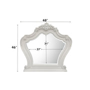 Latisha - Mirror - White - R&R Furniture Gallery (Fountain Valley, CA)