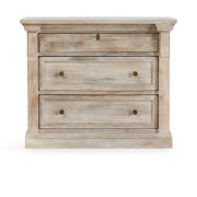Adelaide - 3 Drawer Nightstand - Natural Cream Wash - R&R Furniture Gallery (Fountain Valley, CA)
