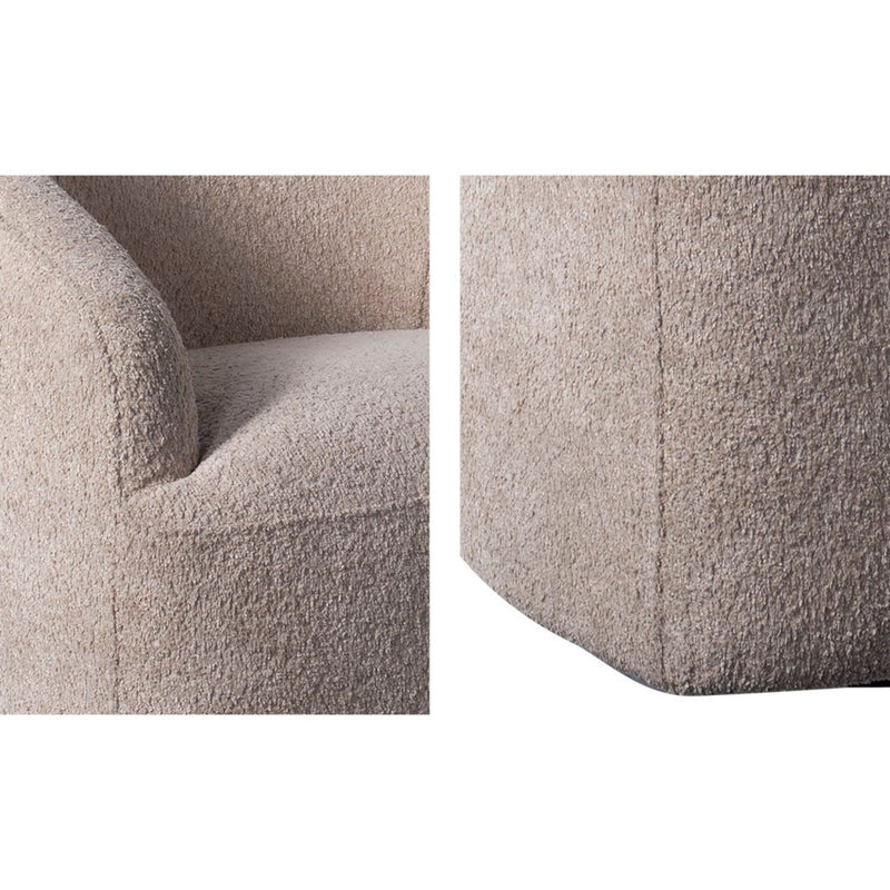 Upholstered 360 Degree Swivel Chair - R&R Furniture Gallery (Fountain Valley, CA)