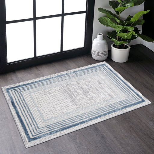 Marfi - Bordered Area Rug - R&R Furniture Gallery (Fountain Valley, CA)