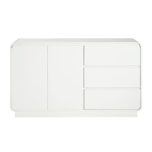 Sideboard, Wide Storage With 2 Doors And 3 Drawers - R&R Furniture Gallery (Fountain Valley, CA)