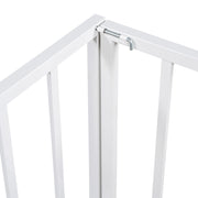 Metal Floor Bed Frame With Fence And Door - R&R Furniture Gallery (Fountain Valley, CA)