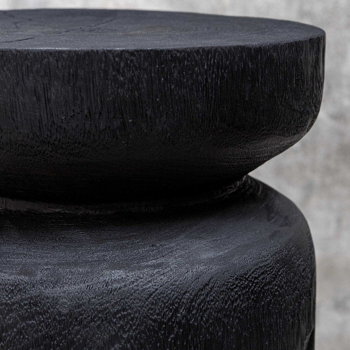 Goblet - Short Accent Table - Black