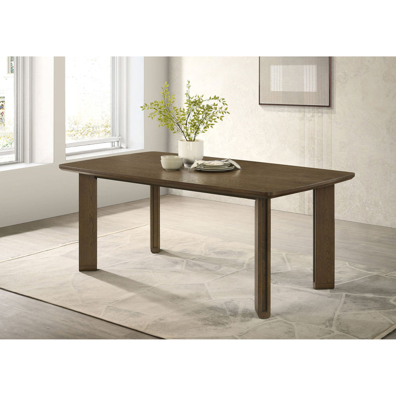 Crispin - Rectangular Dining - Brown