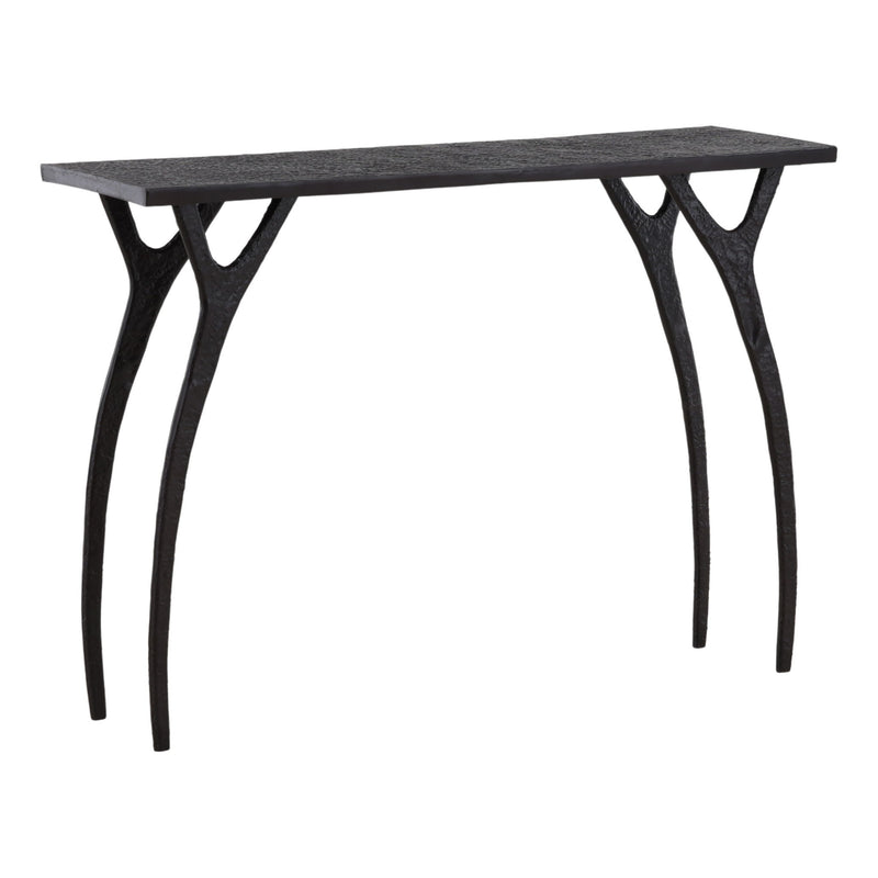 Bastien - Console Table - Black And Bronze