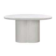Elika - Faux Plaster Round Dining Table - R&R Furniture Gallery (Fountain Valley, CA)