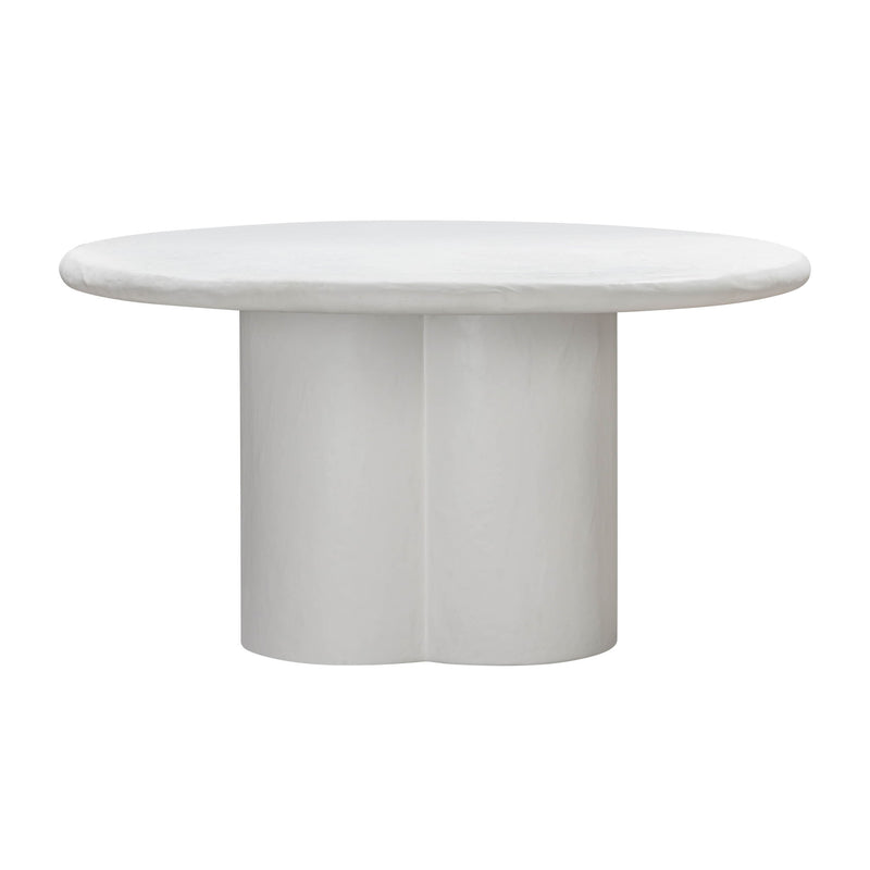 Elika - Faux Plaster Round Dining Table - R&R Furniture Gallery (Fountain Valley, CA)