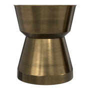 Allegra - Side Table - Antique Brass - R&R Furniture Gallery (Fountain Valley, CA)