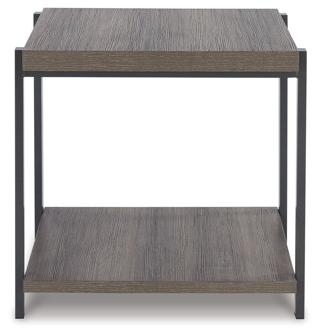 Wilmaden - Occasional Table Set (Set of 3) - Gray / Black - R&R Furniture Gallery (Fountain Valley, CA)