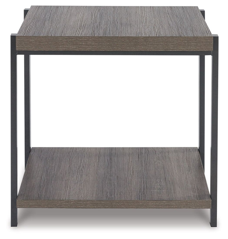 Wilmaden - Occasional Table Set (Set of 3) - Gray / Black - R&R Furniture Gallery (Fountain Valley, CA)