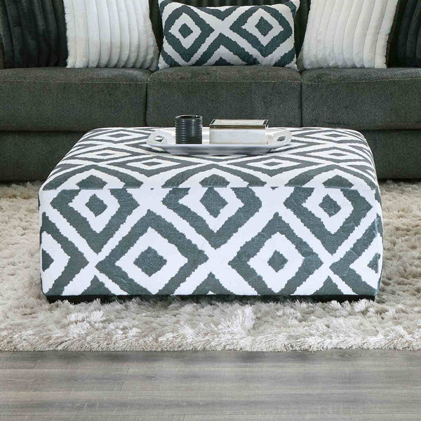 Loughton - Ottoman, Gun Metal