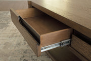 Roanhowe - Rectangular Cocktail Table - Brown - R&R Furniture Gallery (Fountain Valley, CA)