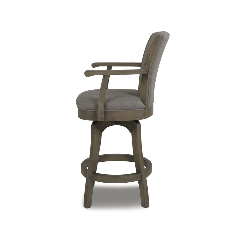 Williams - Swivel Counter Height Bar Stool - R&R Furniture Gallery (Fountain Valley, CA)