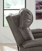 Feazada - Power Recliner With Adj Headrest - R&R Furniture Gallery (Fountain Valley, CA)