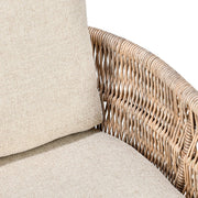 Collins - Outdoor Accent Chair - Natural / Sand - R&R Furniture Gallery (Fountain Valley, CA)