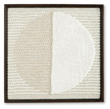 Bachard - Wall Decor - Tan / White - R&R Furniture Gallery (Fountain Valley, CA)