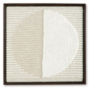 Bachard - Wall Decor - Tan / White - R&R Furniture Gallery (Fountain Valley, CA)