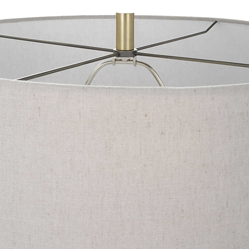 Western Sky - Ceramic Table Lamp - Blue