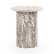 Nordens - Marble Round Table - R&R Furniture Gallery (Fountain Valley, CA)